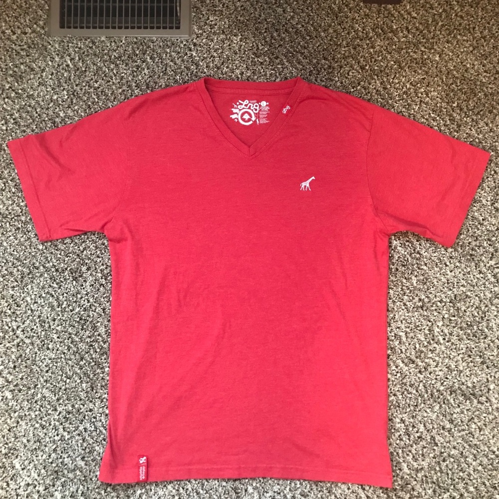 Red Lrg men's shirt